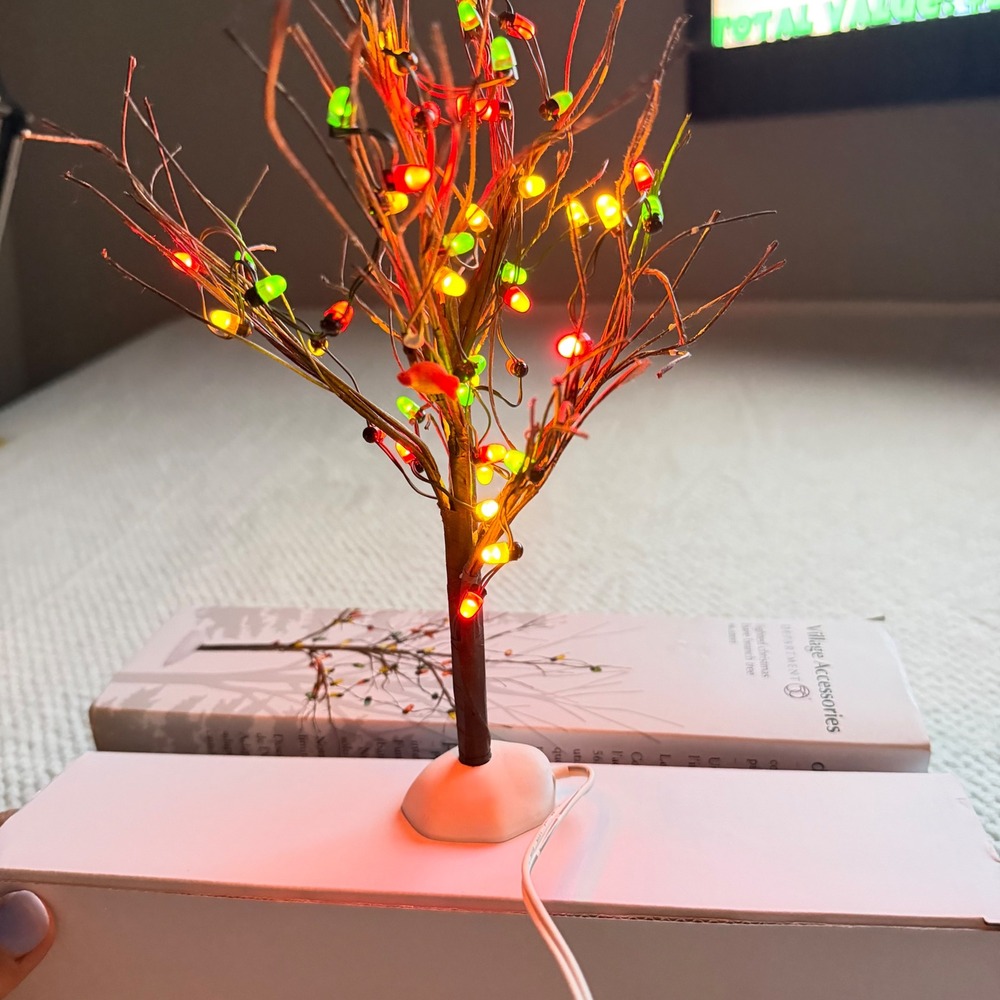 Department 56 Village Accessories Lighted Christmas Bare Branch Tree 56.53193